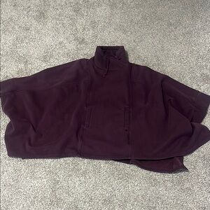 Ugg Plum Poncho Coat size Small EUC